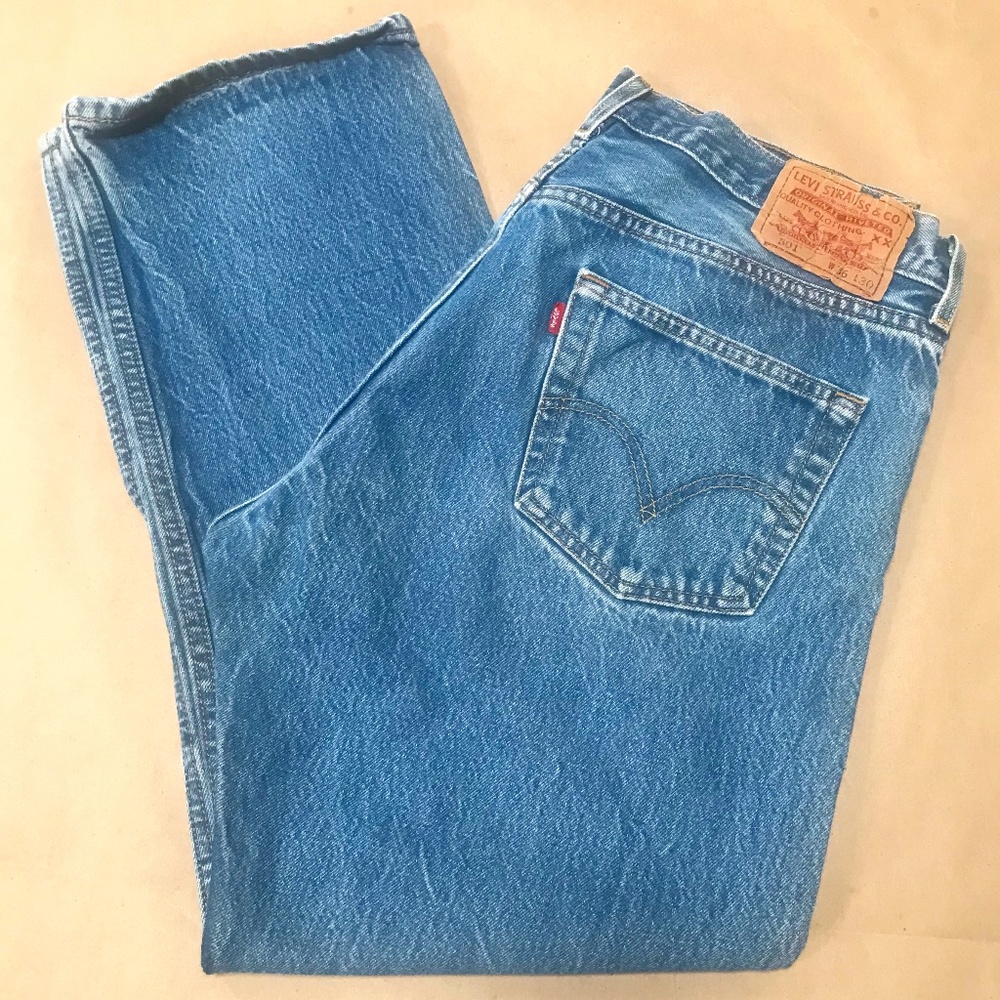Levi's 501 Jeans. Made in Haiti
